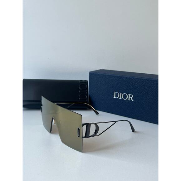 NEW Dior 30Montaigne M1U Oversized Sunglasses Bronze Mirror - Picture 5 of 8